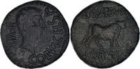 As Coin, Celtiberians of Spain (Ist Century BC), Zaragoza, Bronze -