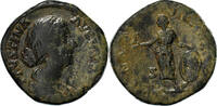 Sestertius Coin, Faustina II, Roma, Bronze, RIC:1688 -