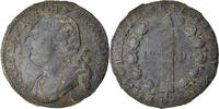 France 12 Deniers Coin, 12 deniers françois, Paris, Bronze -