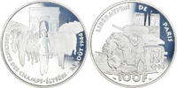 France 100 Francs Coin, Libération de Paris, ESSAI, Silver -