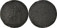 France 2 Sols Coin, Bronze, KM:Tn23, Brandon:217 -