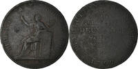 France 2 Sols Coin, Monneron à la Liberté, Birmingham -