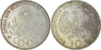 GERMANY - FEDERAL REPUBLIC 10 Mark Coin, Stuttgart, Silver -