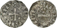 France Denarius Coin, Provins, Silver -