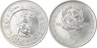 Italy 5 Euro 60ème anniversaire de la République italienne, Rome -