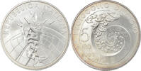 Italy 5 Euro Rome, Silver, KM:291 -