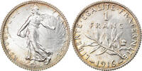 France Franc Coin, Semeuse, Paris, Silver, KM:844.1, Gadoury:467 -