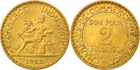 France 2 Francs Coin, Chambre de commerce, Paris -