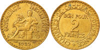 France 2 Francs Coin, Chambre de commerce, Paris -