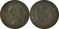 France Centime Coin, Napoleon III, Napoléon III, Strasbourg -