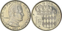 Monaco Franc Coin, Paris, Nickel, KM:E38, Gadoury:150 -