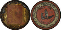 France 10 Centimes Coin, Peinture Matolin, Timbre-Monnaie, Métal -
