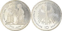 GERMANY - FEDERAL REPUBLIC 10 Mark Coin, Karlsruhe, BE -