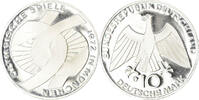 GERMANY - FEDERAL REPUBLIC 10 Mark Coin, Munich, BE, Silver -
