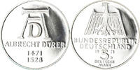 GERMANY - FEDERAL REPUBLIC 5 Mark Coin, 500th Anniversary - Birth of Albrecht D, 5 -
