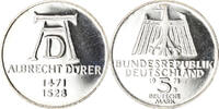 GERMANY - FEDERAL REPUBLIC 5 Mark Coin, 500th Anniversary - Birth of Albrecht D, 5 -