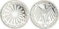 GERMANY - FEDERAL REPUBLIC 10 Mark Coin, Stuttgart, BE, Silver -