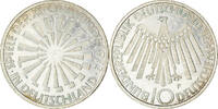 GERMANY - FEDERAL REPUBLIC 10 Mark Coin, Stuttgart, Silver -