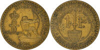 Monaco Franc Coin, Louis II, Poissy, Aluminum-Bronze, KM:111 -