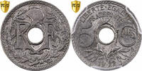 France 5 Centimes Lindauer, Poissy, Copper-nickel, PCGS -