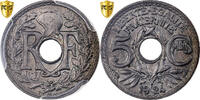 France 5 Centimes Lindauer, Paris, Copper-nickel, PCGS -