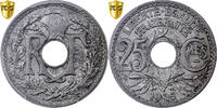 France 25 Centimes Lindauer, Paris, Nickel, PCGS, Gadoury:379 -