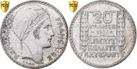 France 20 Francs Turin, Paris, Silver, PCGS, Gadoury:852, KM:879 -