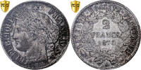 France 2 Francs Cérès, Paris, Silver, PCGS, Gadoury:530 -
