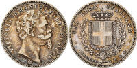 ITALIAN STATES Lira Coin, EMILIA, Vittorio Emanuele II, Florence -