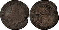 LIEGE Escalin Coin, Siege Vacant, Liege, ESSAI, Copper -