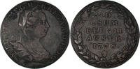 AUSTRIAN NETHERLANDS 2 Liards, 2 Oorden Coin, Maria Theresa, Brussels -