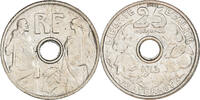 France 25 Centimes Coin, Essai de Prouvé, Petit Module, Paris -