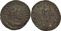 Follis Coin, Maximianus, Lyon - Lugdunum, Bronze, RIC:98b -