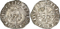 France Florette Coin, Charles VI, Paris, Billon, Duplessy:387A -