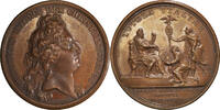 France Medal Louis XIV, Casale remise à la France, Mauger -