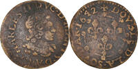 France Double Tournois Coin, Ardennes, Charles II, Charleville -