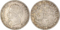 France 20 Centimes Coin, Napoleon III, Napoléon III, Paris -