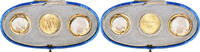 France Love Token Treizain, Coffret de Mariage, 1846, Silver -