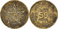 Morocco 50 Centimes Coin -
