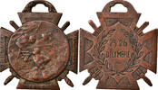 France Medal Journée du poilu, WAR, Very Good Quality, Bargas, Copper -