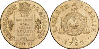 France Sol aux Balances Convention, Metz, Restrike, Copper -