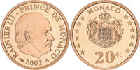 Monaco 20 Euro Rainier III, Proof, MDP, Gold, Gadoury:MC182 -