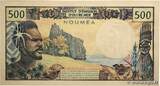NEW CALEDONIA 500 Francs 1970 AU+
