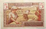FRANCE 5 Francs TRÉSOR FRANÇAIS 1947 XF