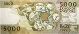 PORTUGAL 5000 Escudos 1987 UNC