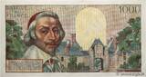 FRANCE 10 NF sur 1000 Francs RICHELIEU 1957 XF+