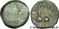 FRANCE Bronze VIIRICIVS, classe IV GALLIA BELGICA PAGUS CATUSLUGI - Sanctuary of BOIS L'ABBÉ (Seine-Maritime) c. 50-40 AC. (16mm, 2,69g, 10h) -