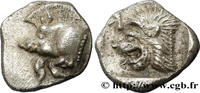 Archaïc 2 (550 BC to 480 BC) Obole MYSIA – KYZIKOS / CYZICUS Cyzique, Mysie c. 450-420 AC. (9,5mm, 0,81g, 3h) -