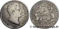 FRANCE 1 franc Napoléon Empereur, Calendrier révolutionna PREMIER EMPIRE / FIRST FRENCH EMPIRE Lille 1805 (23mm, 5g, 6h) -