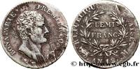 FRANCE Demi-franc Bonaparte Premier Consul CONSULATE Toulouse 1804 (18mm, 2,5g, 6h) -